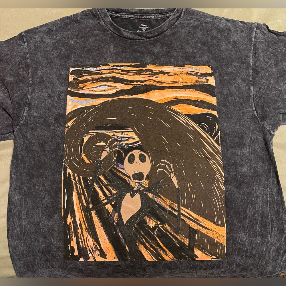 Jack Skellington T-Shirt The Nightmare Before Christmas Large